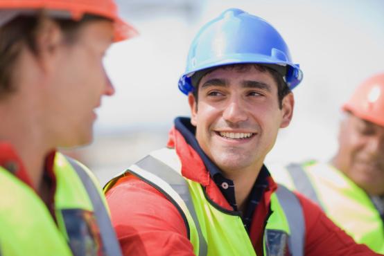 Portrait of construction worker
